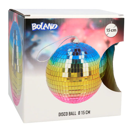 Regenbogen Discoball 15cm