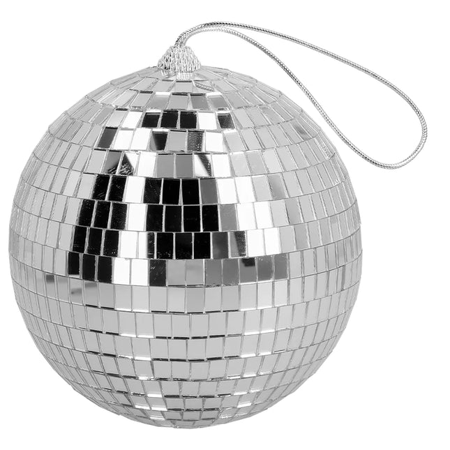 Silberner Discoball 15cm