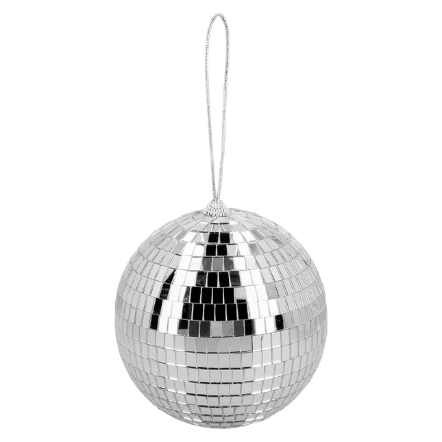 Silberner Discoball 15cm