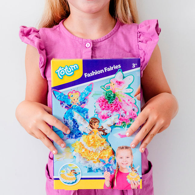 Fashion Fairies Craft Set Feenfiguren in schicken Ballkleidern