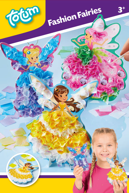 Fashion Fairies Craft Set Feenfiguren in schicken Ballkleidern