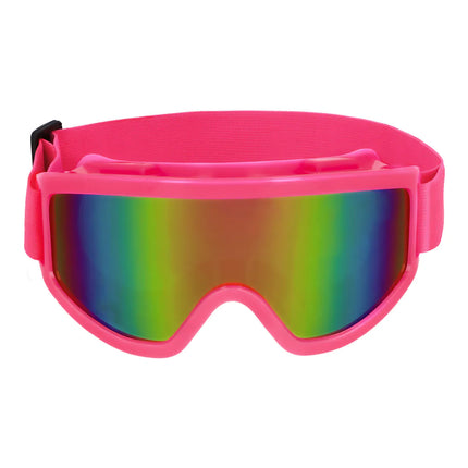 Neon Pink Skibrille