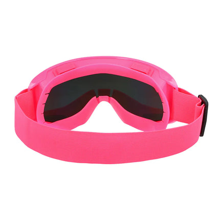 Neon Pink Skibrille