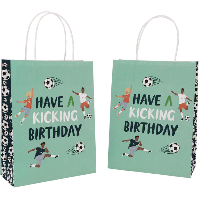 Geschenktüten - Fantastic Football - 20 x 27 cm - 6 Stück