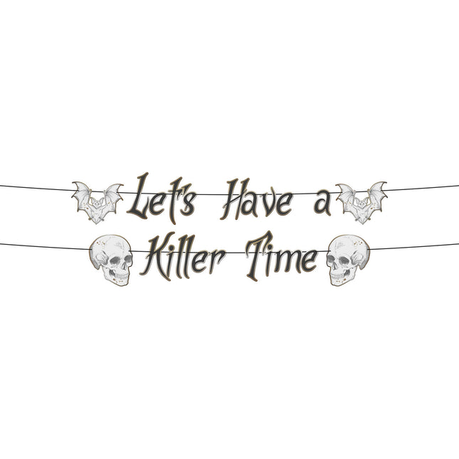 Halloween Letterslinger Let's Have a Killer Time 1m