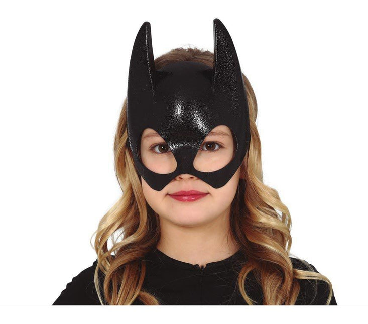 Halloween halbe Fledermaus Maske Kind