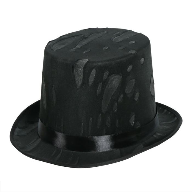 Halloween High Hat Spinnweben