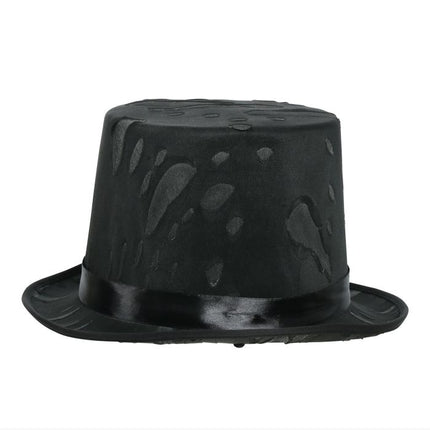 Halloween High Hat Spinnweben