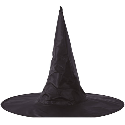 Halloween Hexenhut Schwarz 45cm