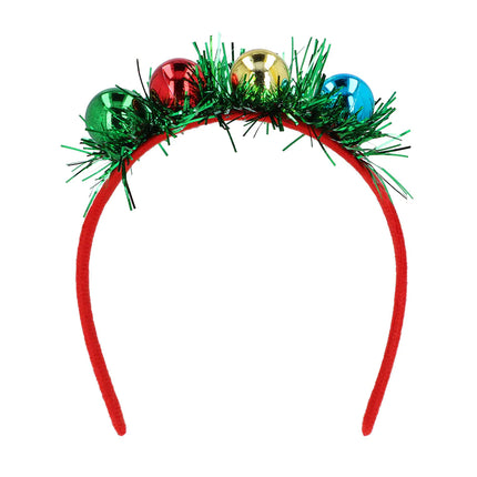 Weihnachts-Haarband Christbaumkugeln