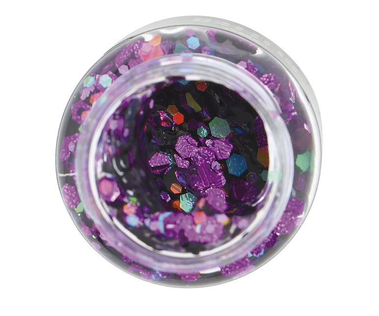 Lila Glitter Gel 20g