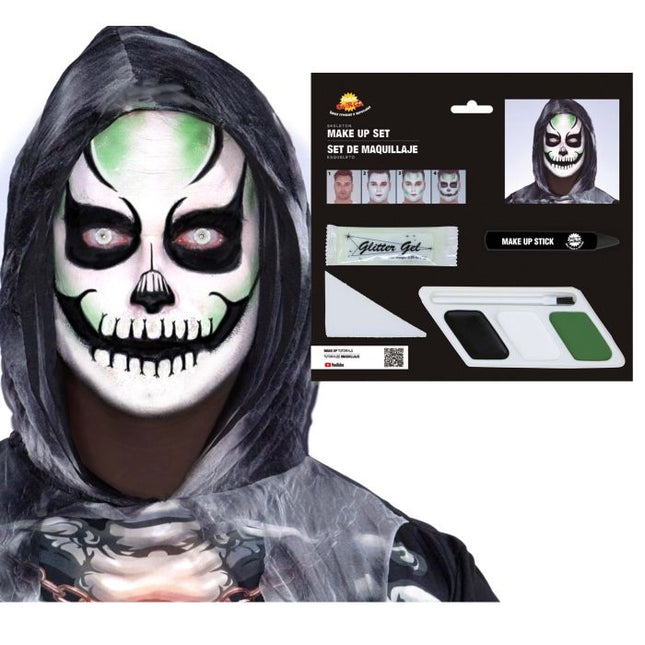 Halloween Make Up Set Totenkopf