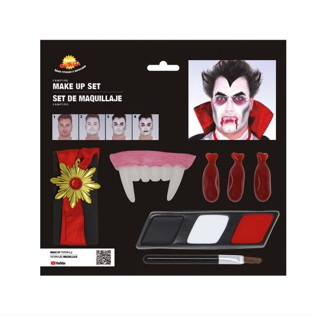 Halloween Make Up Set Vampir Glitzer