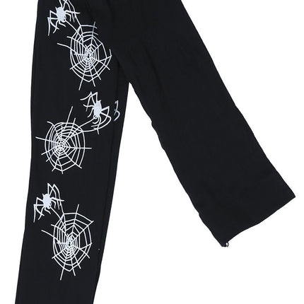 Halloween Legging Spinnennetz Kind