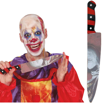 Clown Fake-Messer 37cm