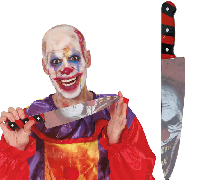 Clown Fake-Messer 37cm