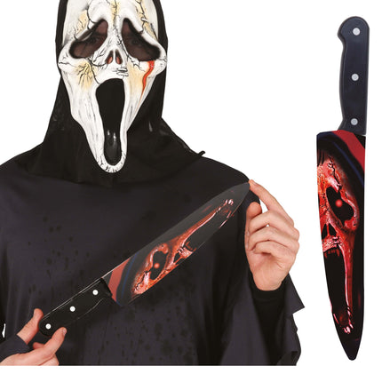 Halloween Fake Messer blutig 37cm