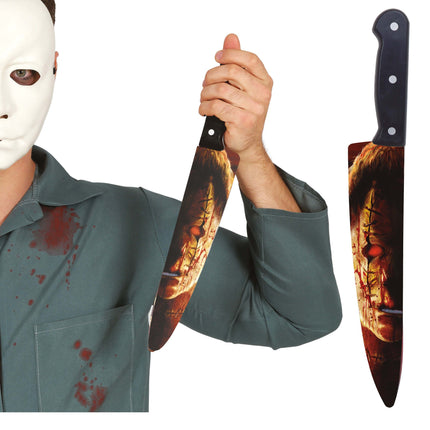 Halloween Fake-Messer Serie Killer 37cm