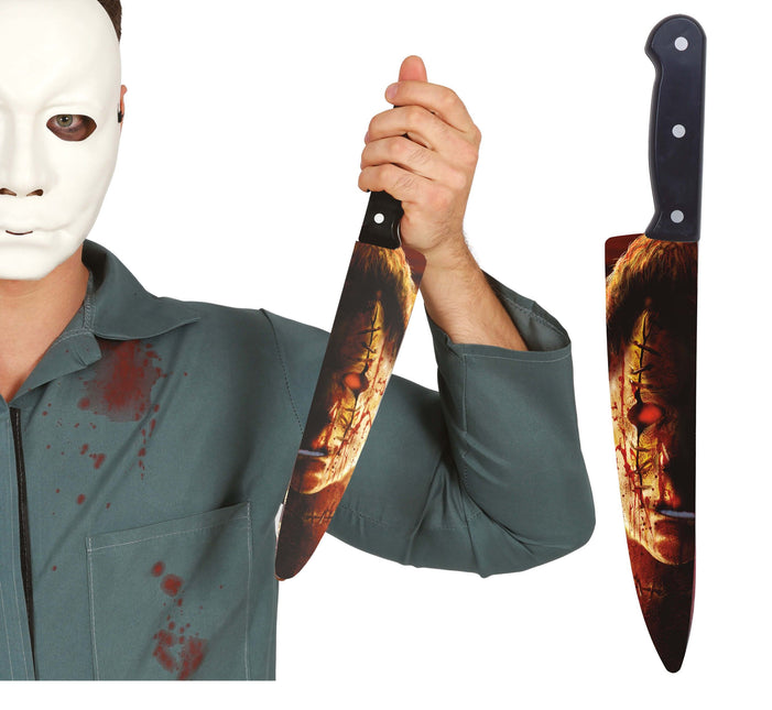 Halloween Fake-Messer Serie Killer 37cm