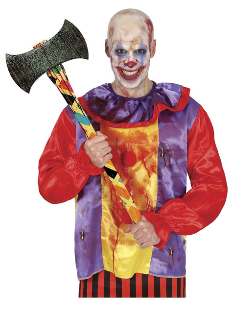 Halloween Fake Axt Clown 73cm