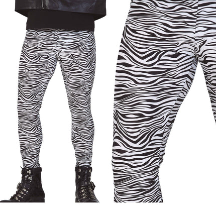 Zebra Legging Damen