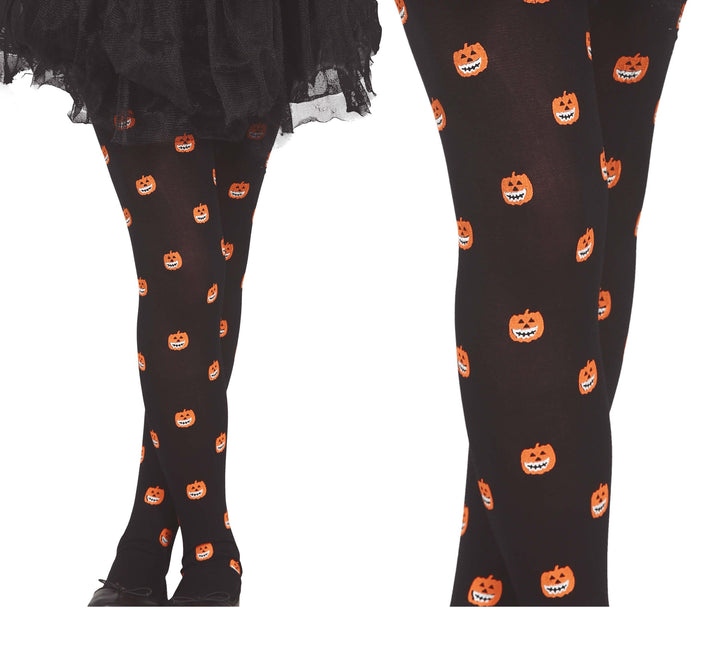 Halloween Legging Kürbismädchen