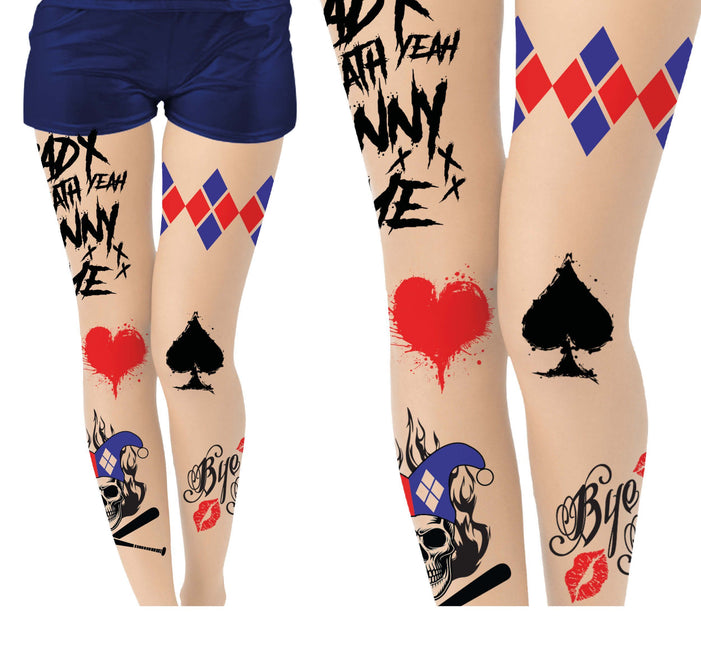 Harley Quinn Legging Girl