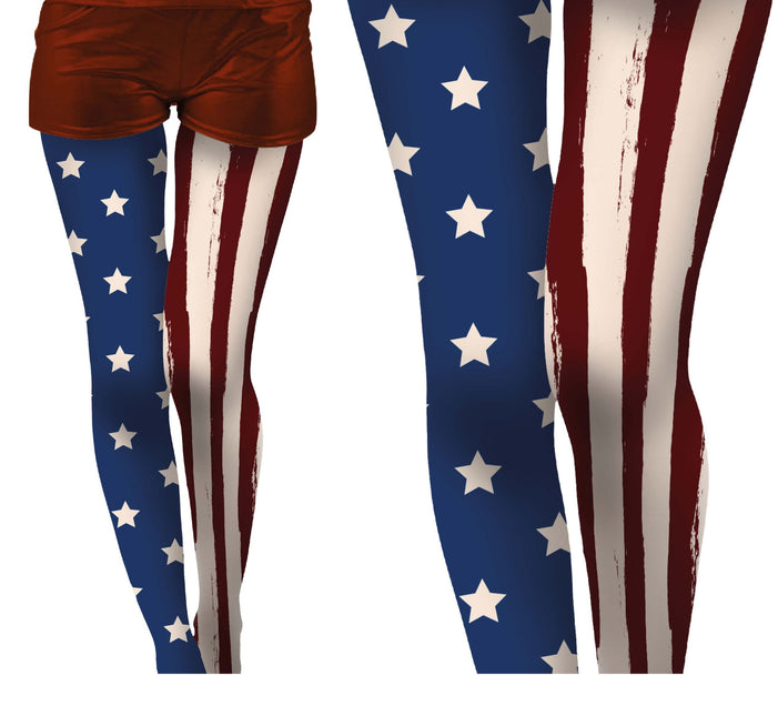 Halloween Legging Usa Clown