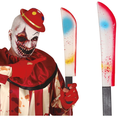 Halloween Machete Mehrfarbig 54cm