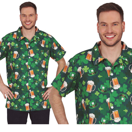 St. Patrick's Day Bluse Männer