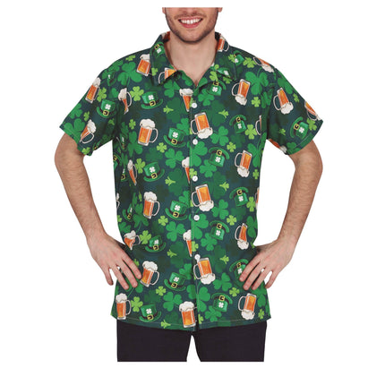 St. Patrick's Day Bluse Männer