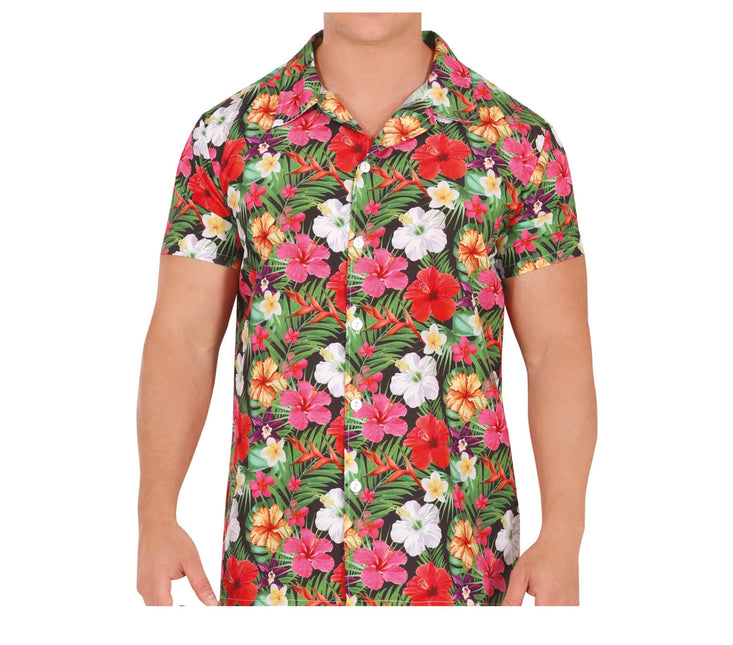 Hawaii Bluse Männer Blumen