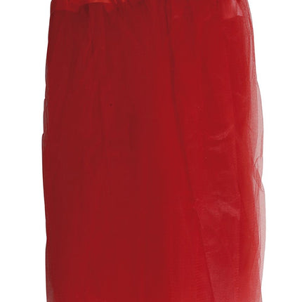 Rotes Tutu Damen 60cm