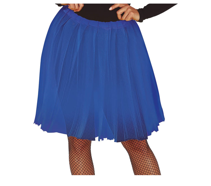 Dunkelblaues Tutu Damen 60cm