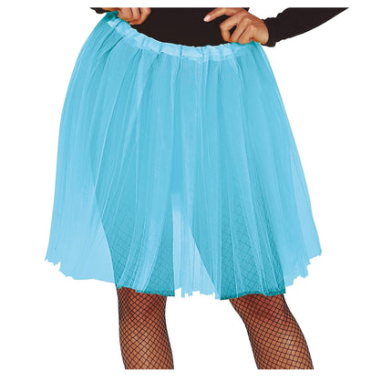 Hellblaues Tutu Damen 60cm