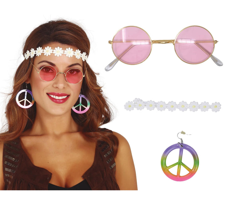 Hippie Set Blume 3 Stück