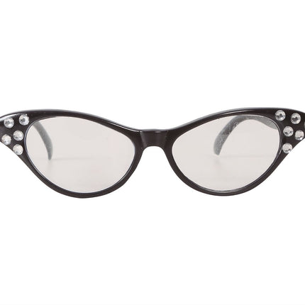 60S Brille Schwarz