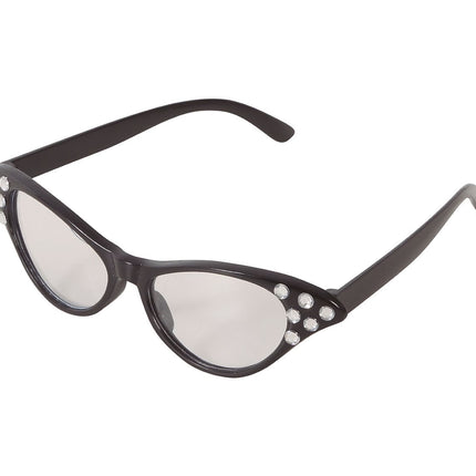 60S Brille Schwarz