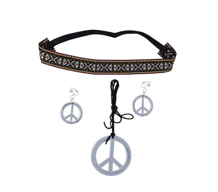 Hippie Set Peace 3 Stück