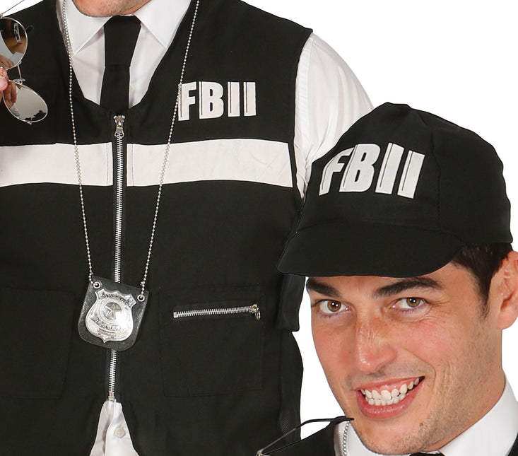 FBI Weste und Mütze