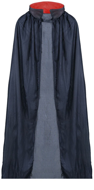 Halloween Schwarzes Cape 1,4m