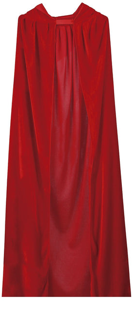 Halloween Cape Mütze Rot 1,3m