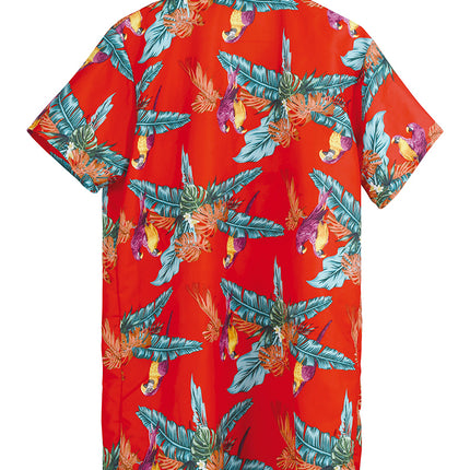 Hawaii Bluse Papageien