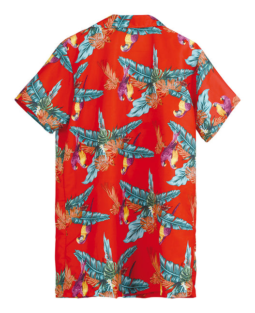 Hawaii Bluse Papageien