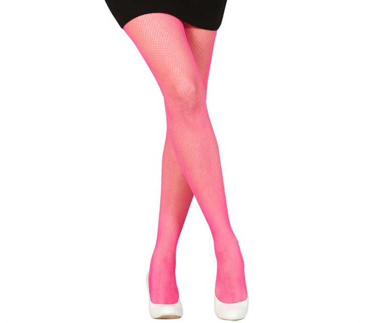 Neon pinke Strumpfhose