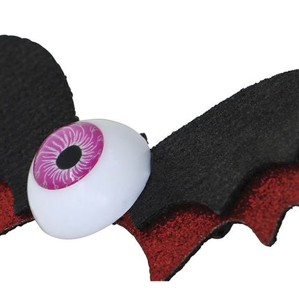 Halloween Haarspange Fledermaus 10cm 2St.