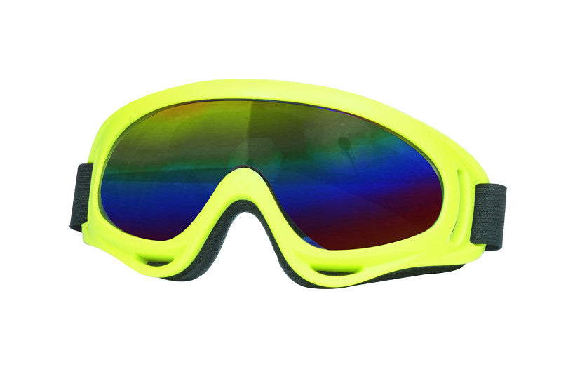 Gelbe Skibrille