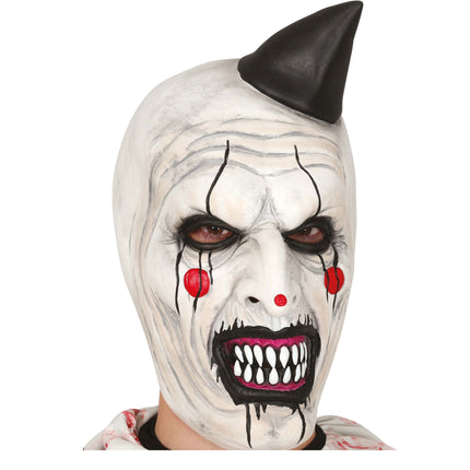 Halloween Maske Weißer Clown