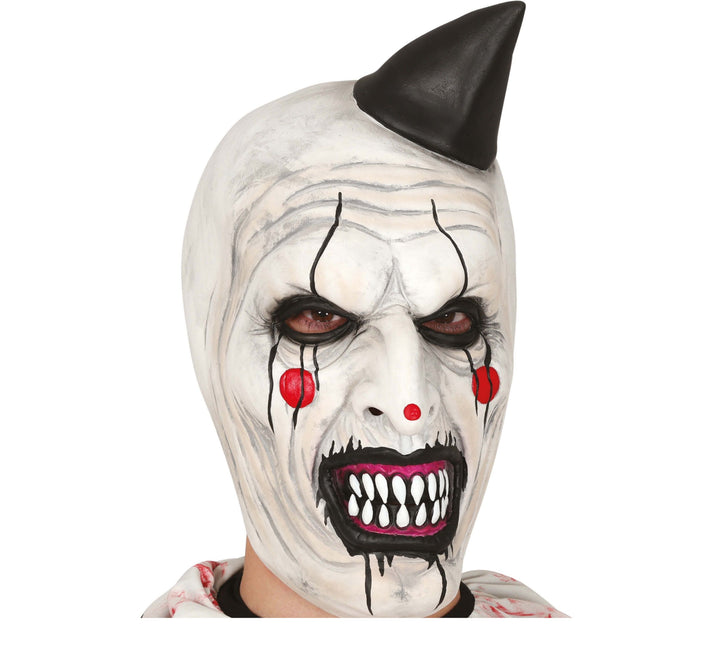 Halloween Maske Weißer Clown