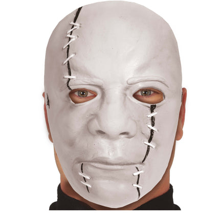 Halloween Maske mit Narben